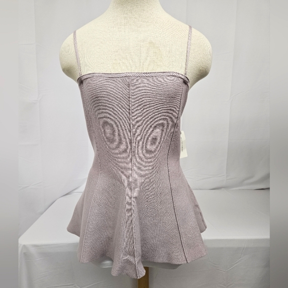 Anthropologie Hourglass Sparkly Sweater Tank In Lavender Sz XL NWT - Picture 6 of 12